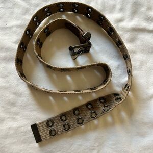 Tan Grommet Belt